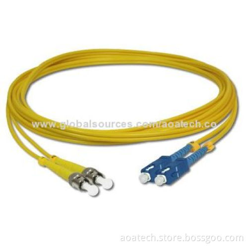 ST-SC Patch Cord, in Simplex, Duplex and Mini Zip, Single Mode(SM) and Multiple Mode(MM)New